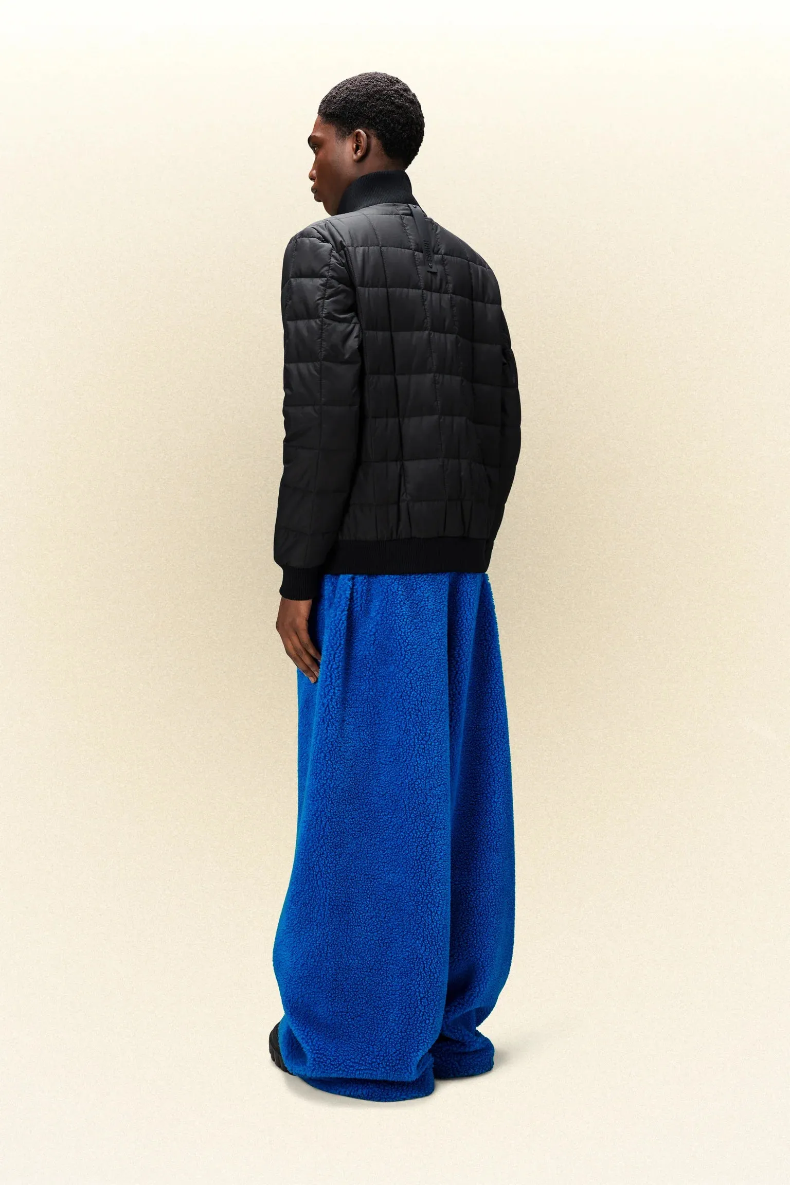 LINER HIGH NECK JACKET BLACK