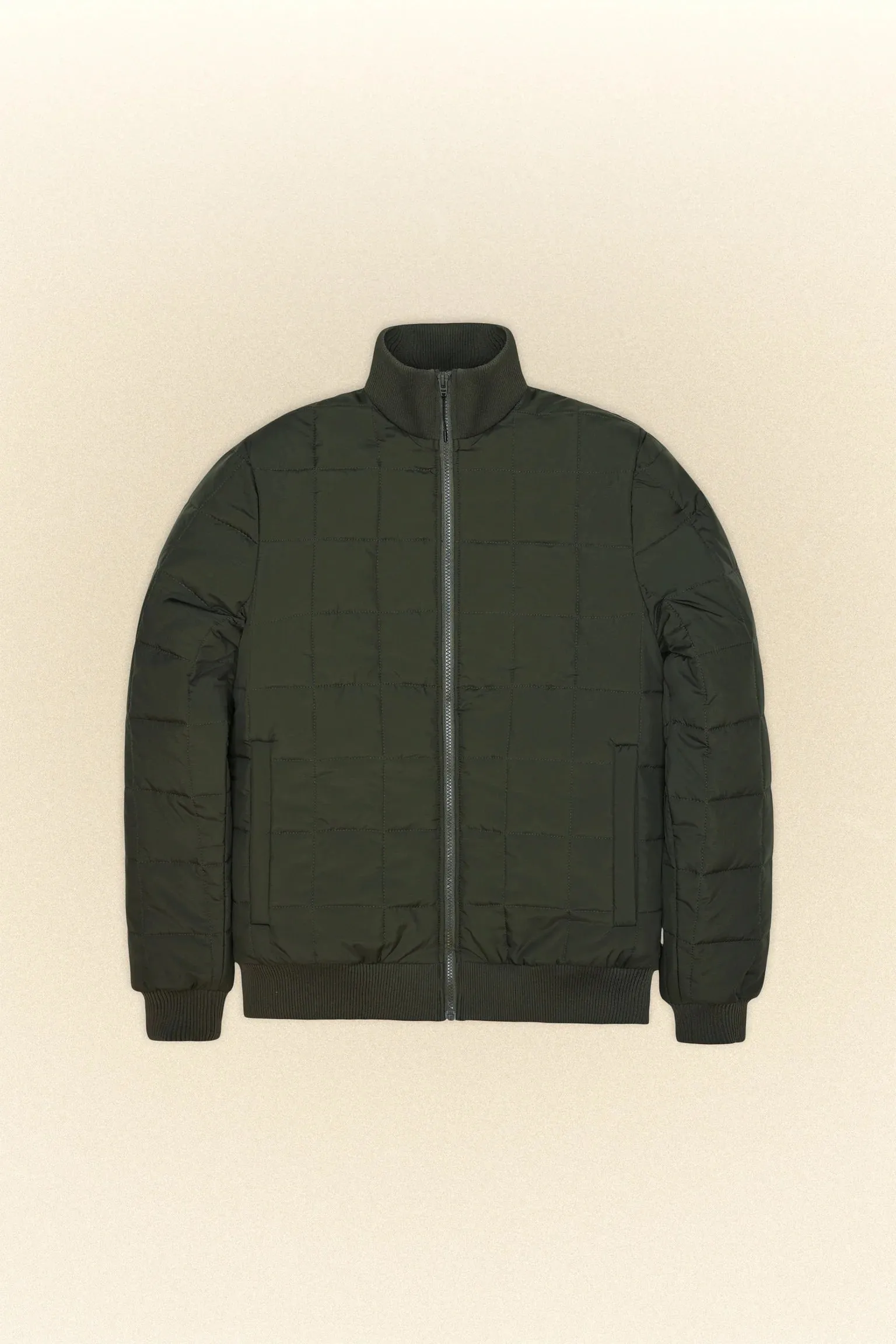 LINER HIGH NECK JACKET GREEN