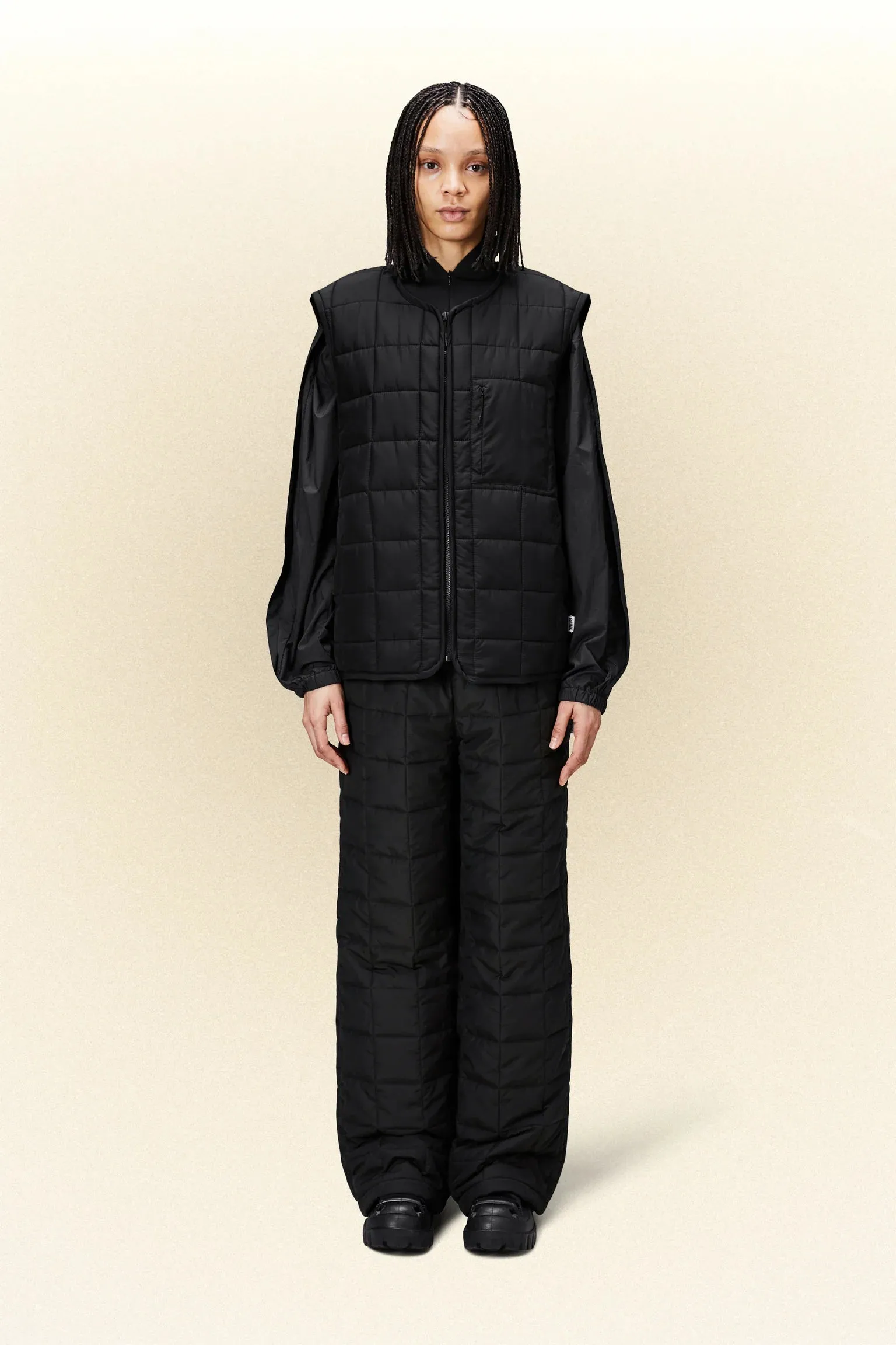 LINER VEST BLACK