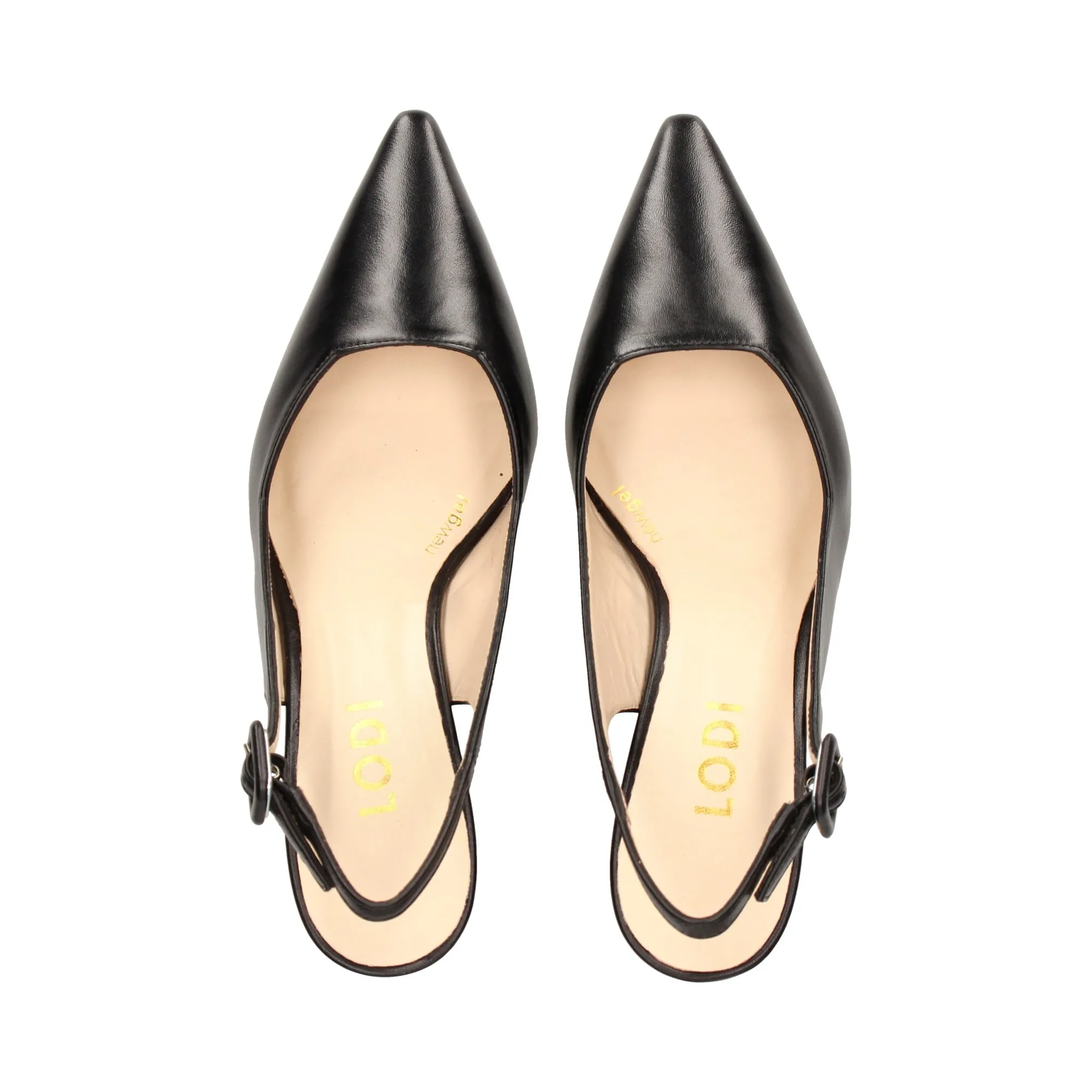 LODI Zapatos de tacón medio de Mujer CALIFORNIA NEGR