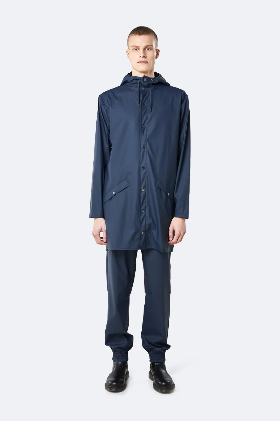 LONG JACKET BLUE