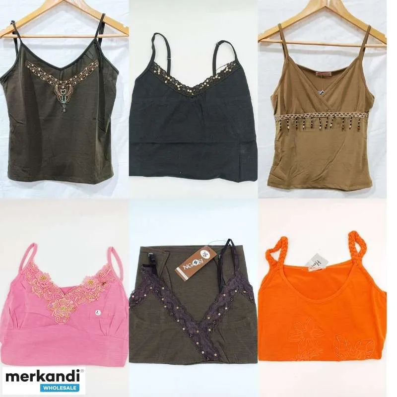 Lote de 1000 piezas de Ropa nueva de Mujer de marcas Europeas
