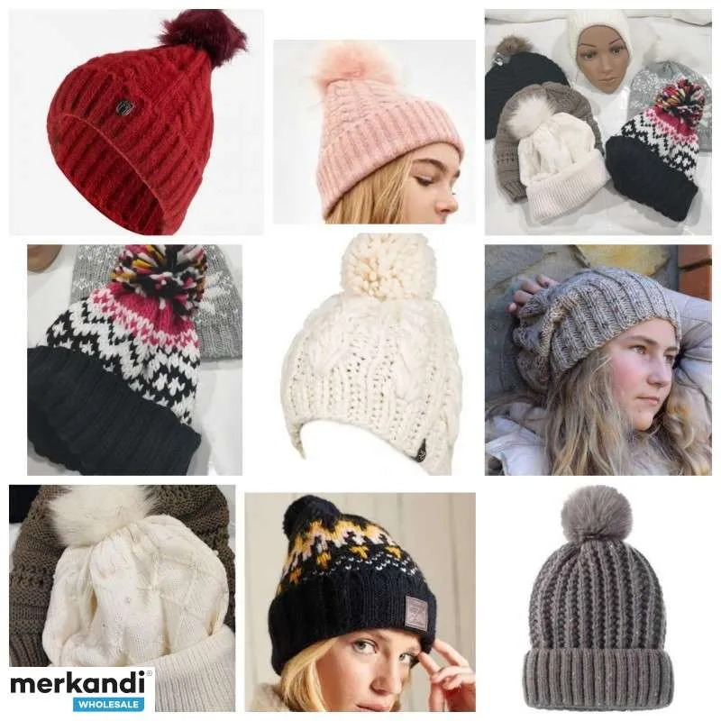 LOTE DE COMPLEMENTOS DE INVIERNO DE MARCAS EUROPEAS  MAYORISTA ESPAñA