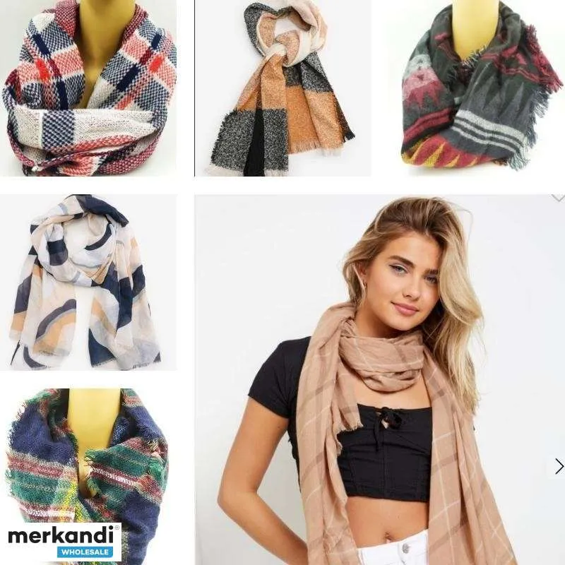 LOTE DE COMPLEMENTOS DE INVIERNO DE MARCAS EUROPEAS  MAYORISTA ESPAñA