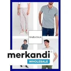 LOTE DE ROPA DE VERANO PARA HOMBRE PIAZZA ITALIA  MAYORISTA DE MODA ITALIANA ONLINE