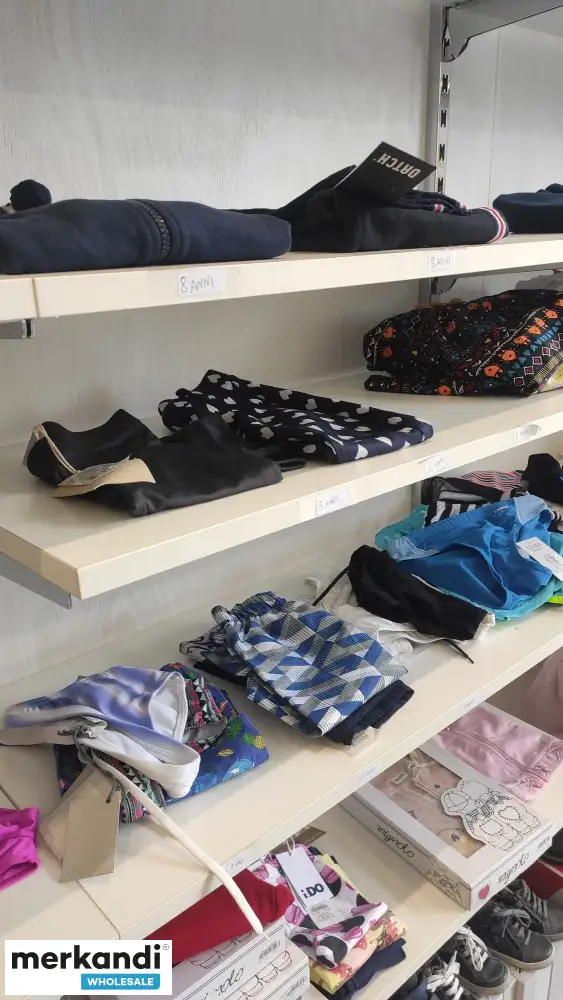 Lote Stock Número de ropa 600 piezas niño niña