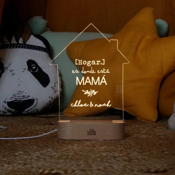 Lámpara Casita Mamá