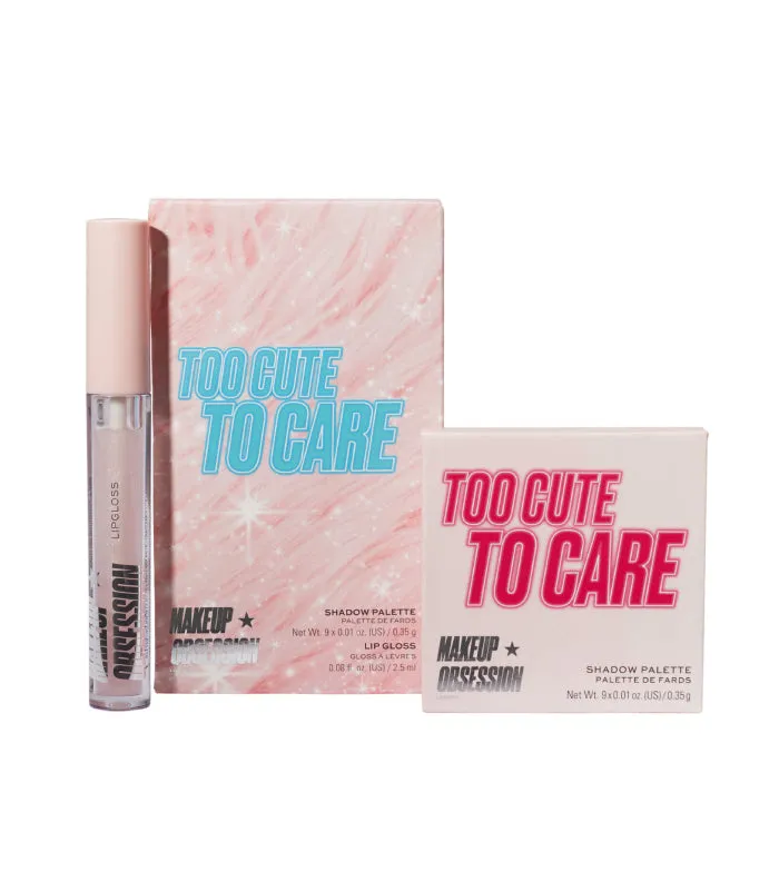 MAKEUP OBSESSION  SET DE REGALO TOO CUTE TO CARE