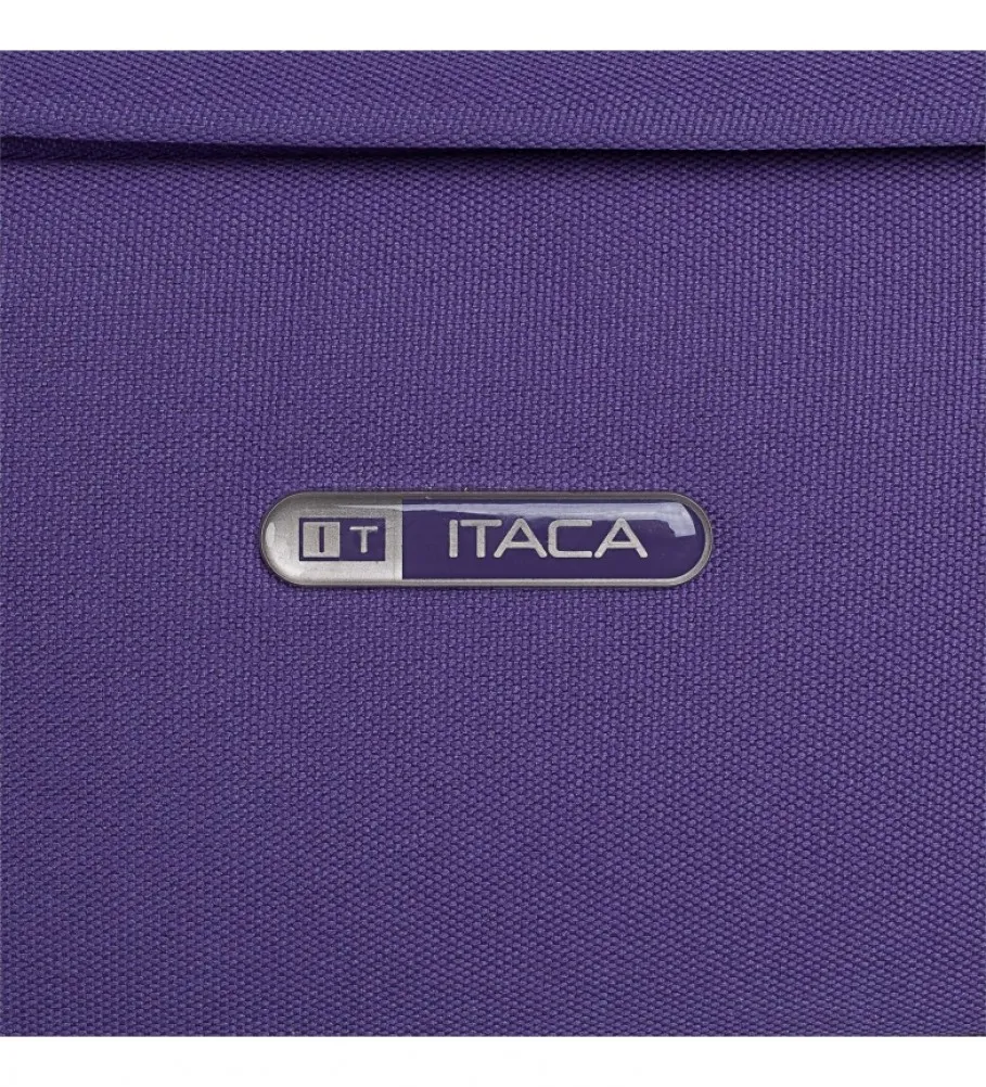 MALETA CABINA DE VIAJE 2 RUEDAS T71950 MORADO 55X39X18CM