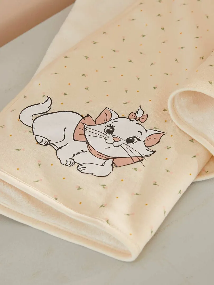 MANTA 'MARIE' DE 'DISNEY'  BLANCO