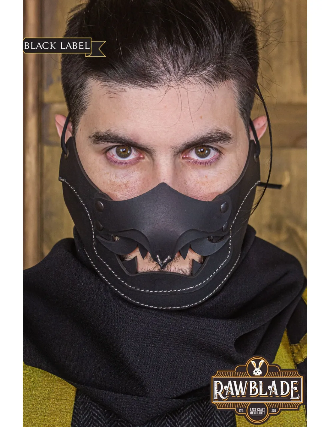MEMPO DE CUERO MATSU  NEGRO