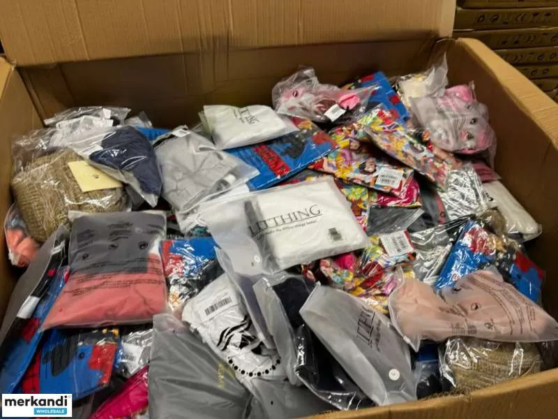 MEZCLA DE PALETA EXCESO DE ROPA DE AMAZON MEZCLA UNA ESPECIFICACIÓN PARA CADA PALETA E16410