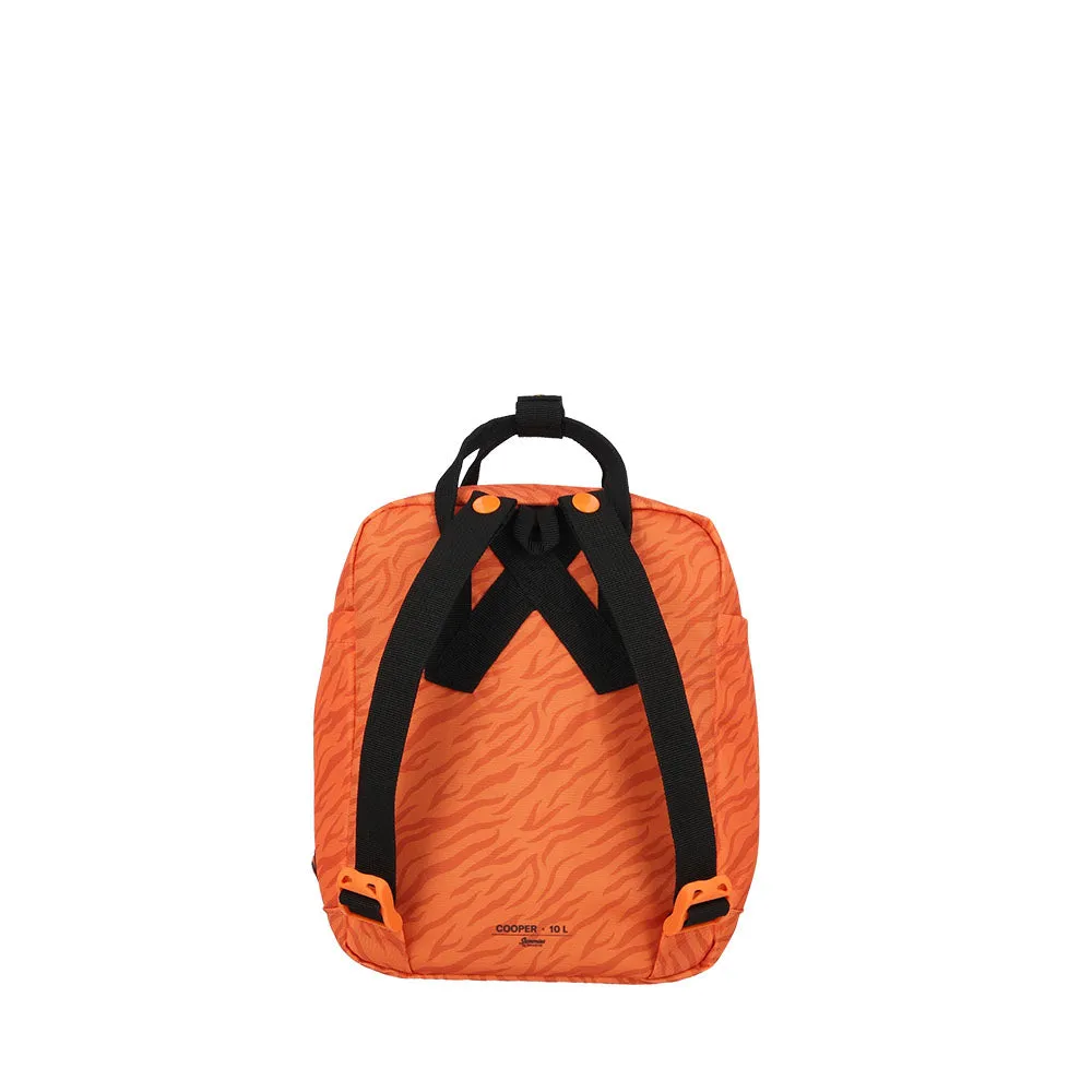 Mini morral infantil Samsomite x Sammies Cooper Tiger naranjo