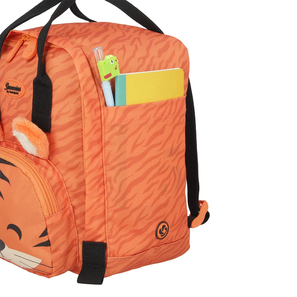 Mini morral infantil Samsomite x Sammies Cooper Tiger naranjo