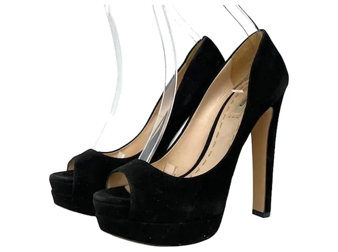 Miu Miu Zapatos de tacón Negro 