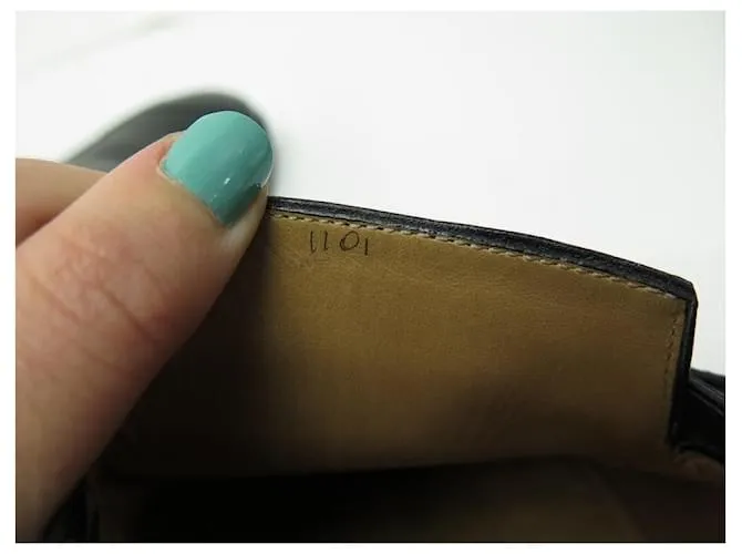 MOCASINES CON HEBILLA BERLUTI SHOES 7 41 Zapatos de cuero negro 