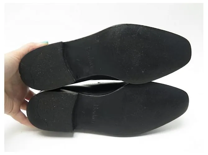 MOCASINES CON HEBILLA BERLUTI SHOES 7 41 Zapatos de cuero negro 
