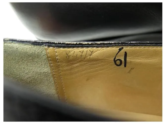 MOCASINES CON HEBILLA BERLUTI SHOES 7 41 Zapatos de cuero negro 