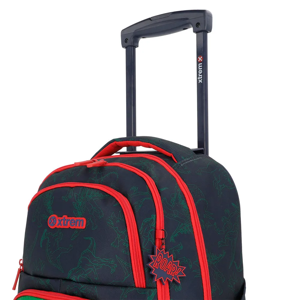 Mochila con ruedas Cross Dino para nios azul