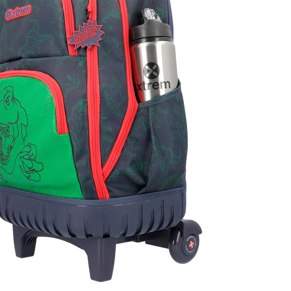 Mochila con ruedas Cross Dino para nios azul