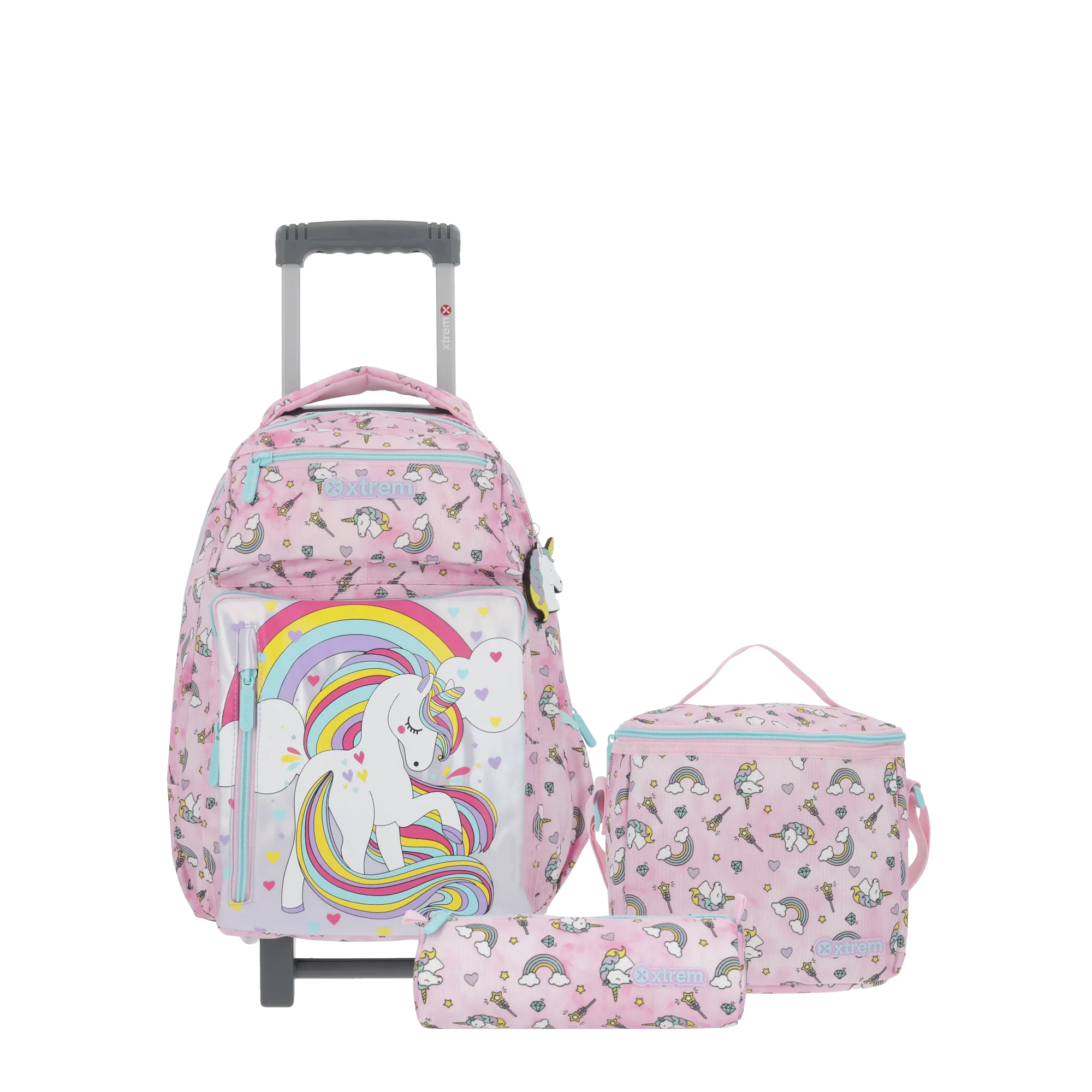 Mochila con ruedas para nias New Run Pack rosada