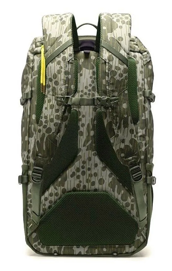 MOCHILA HERSCHEL BARLOW LARGE  GREEN PEA CAMO