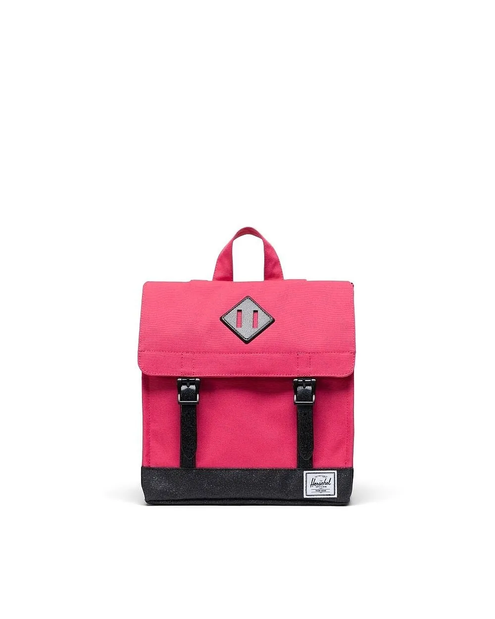 MOCHILA HERSCHEL SURVEY  ROUGE RED/BLACK SPARKLE  KID´S