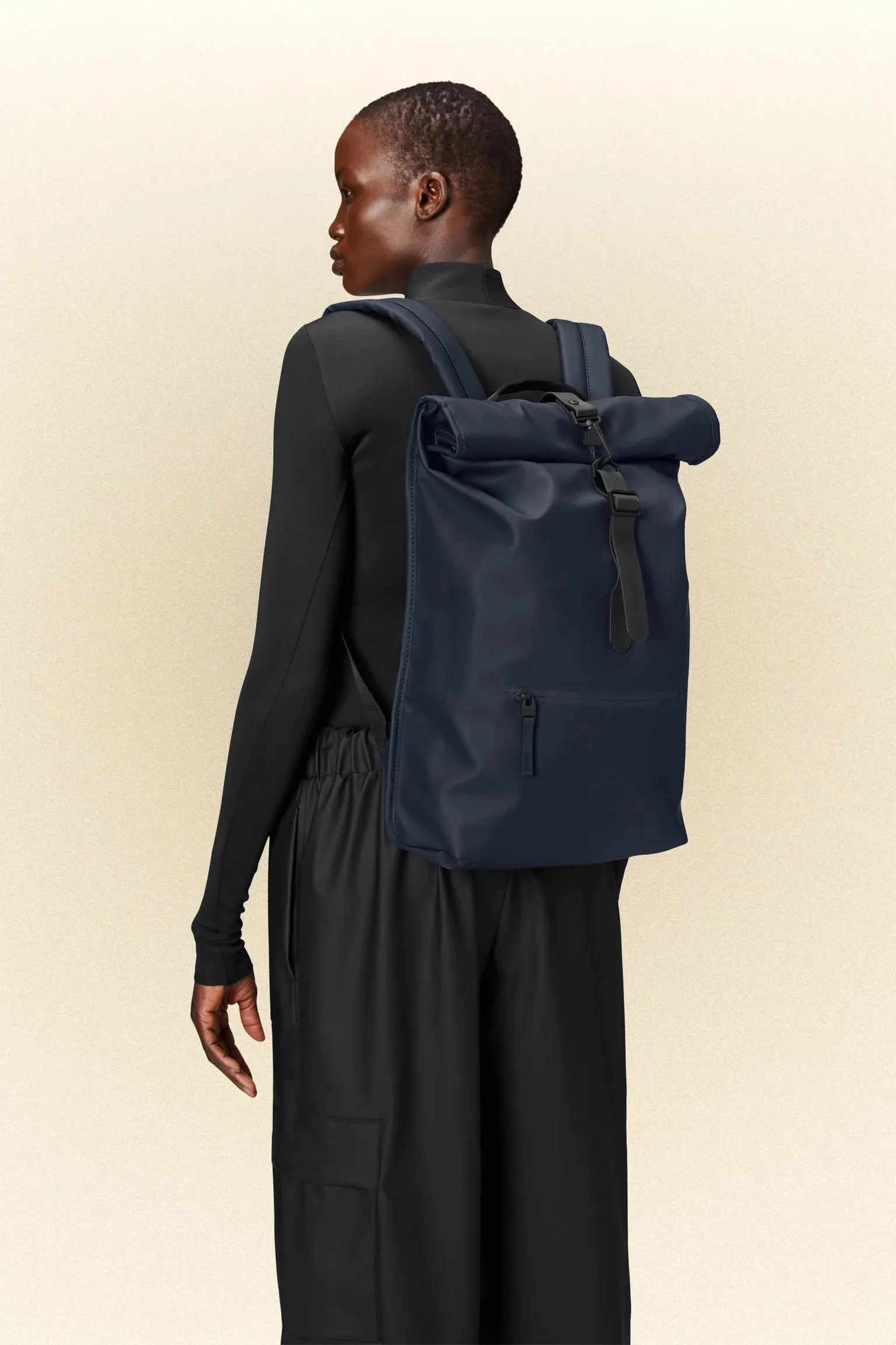 MOCHILA ROLLTOP BLUE
