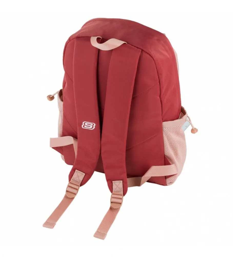 MOCHILA S985 ROSA METALIZADO 23X40X17 CM