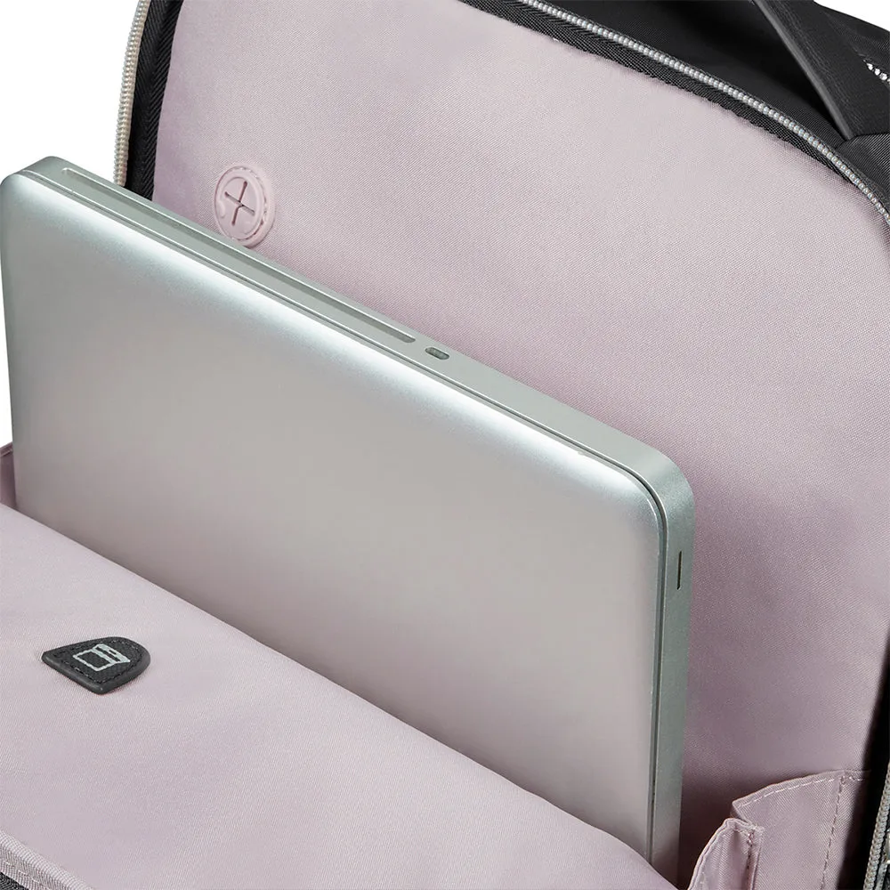 MORRAL DE MUJER BEHER PARA LAPTOP 15.6 NEGRO