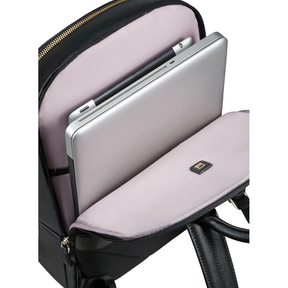 Morral de mujer Neverending para laptop 13.3 Deep Black