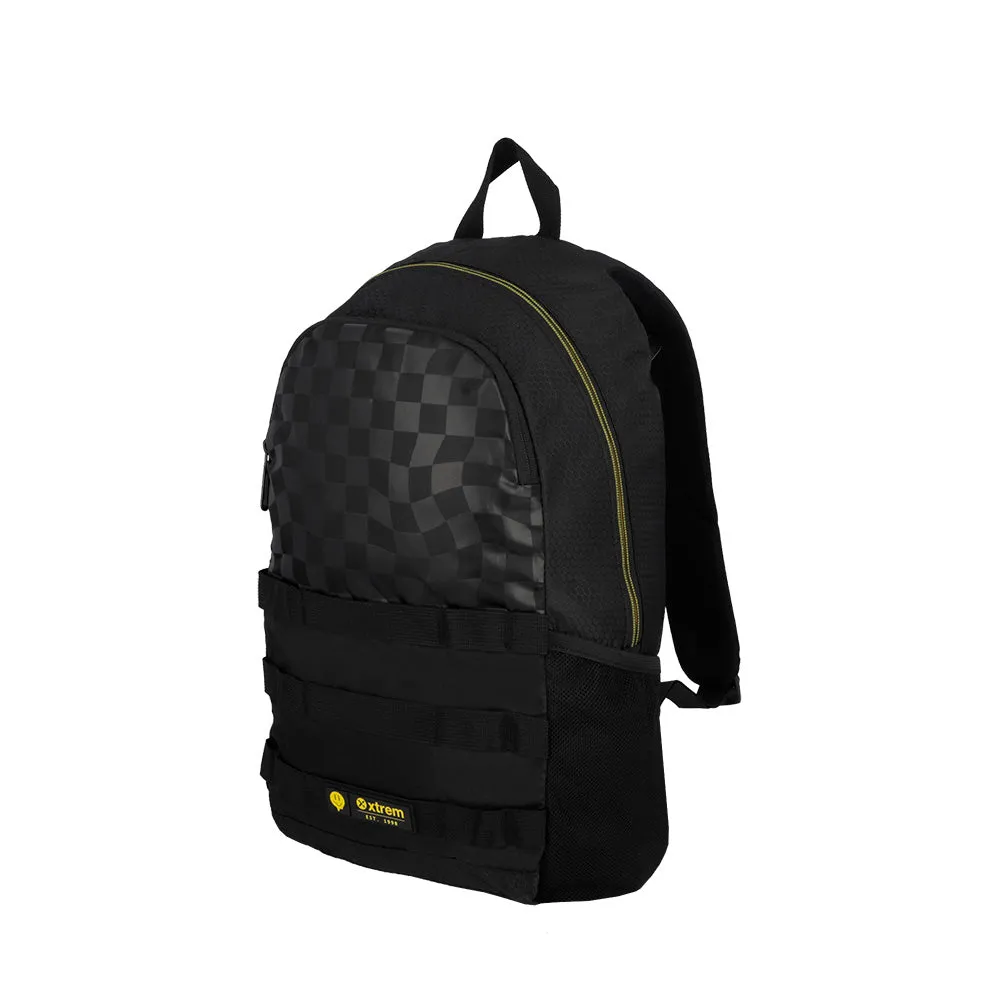 Morral para laptop 15 de hombre Clinton negra/amarilla