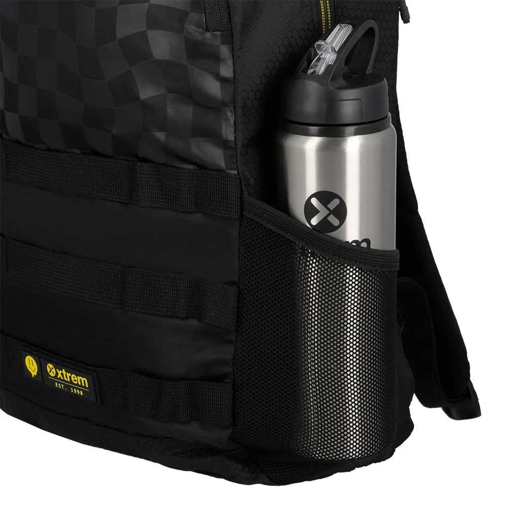 Morral para laptop 15 de hombre Clinton negra/amarilla
