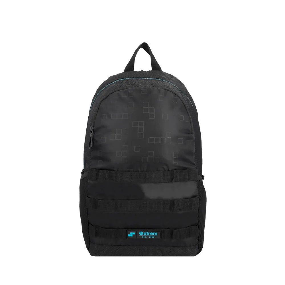 Morral para laptop 15 de hombre Clinton negra/azul