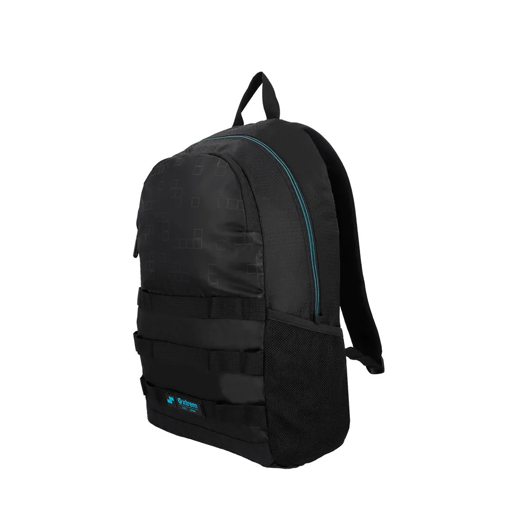 Morral para laptop 15 de hombre Clinton negra/azul