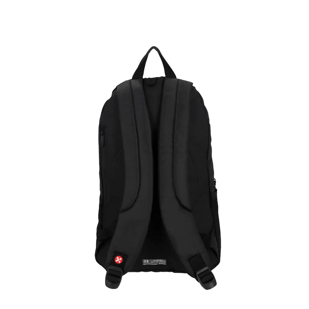 Morral para laptop 15 de hombre Clinton negra/azul