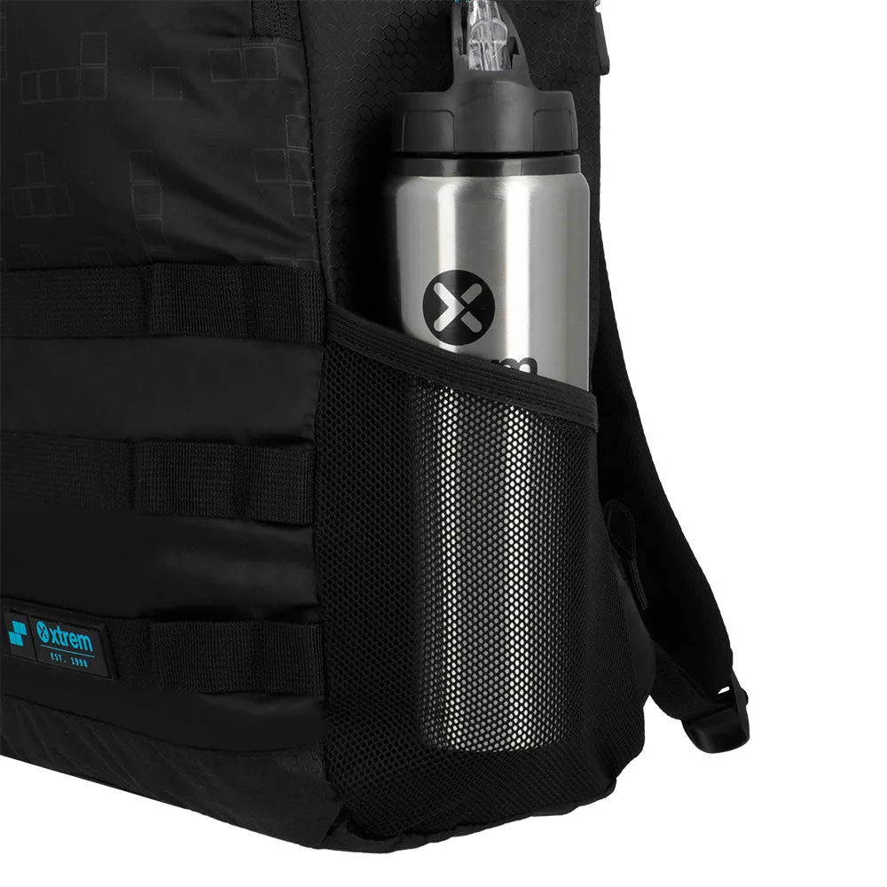 Morral para laptop 15 de hombre Clinton negra/azul