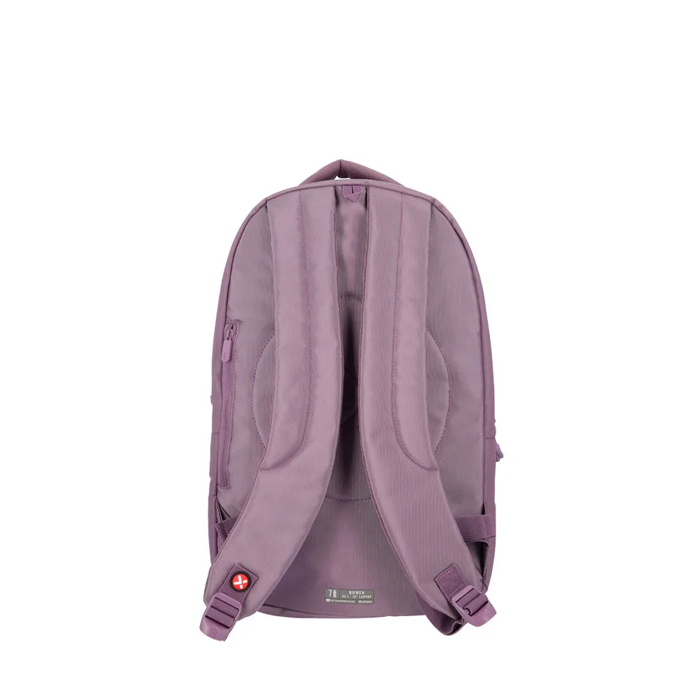 Morral para laptop 15 de mujer Bowen morada