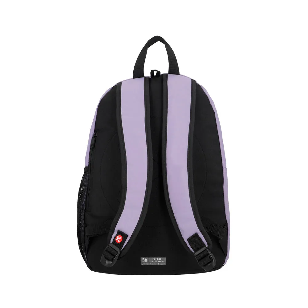 Morral para laptop 15 de mujer Energy morada