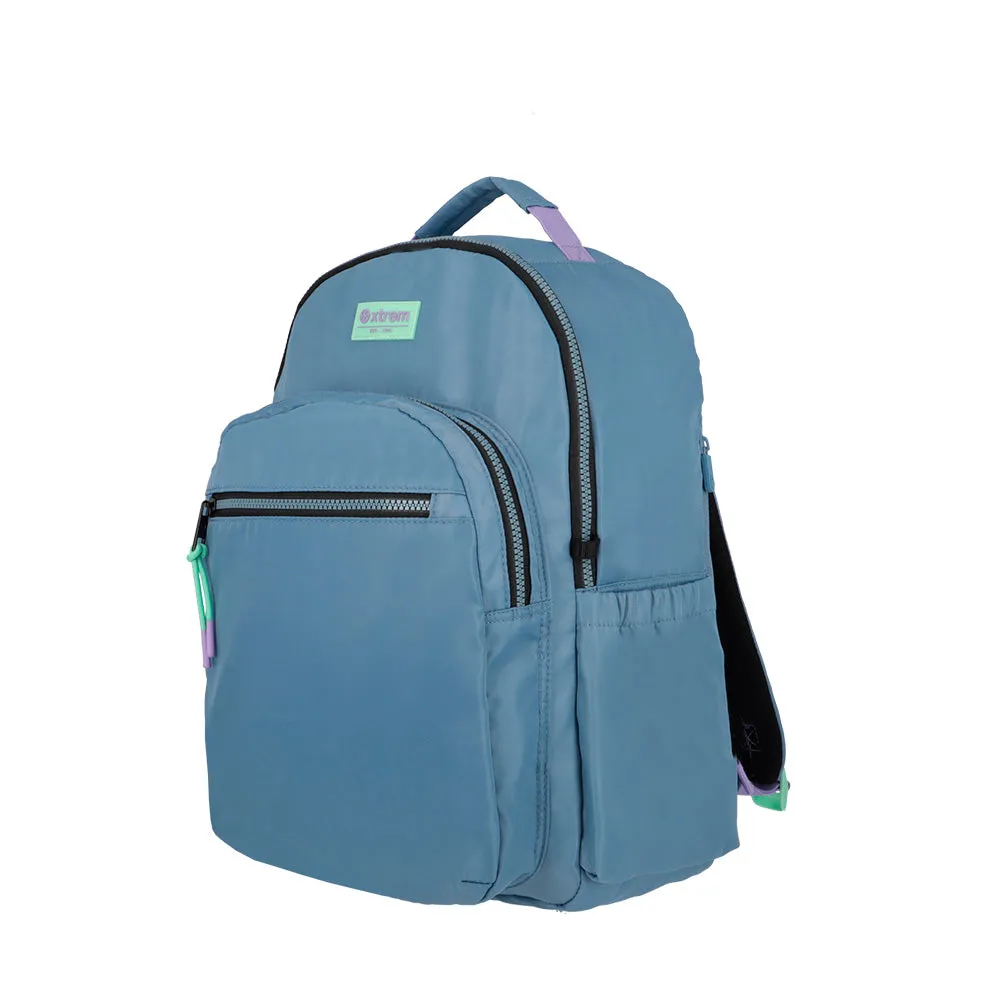 Morral para laptop 15 de mujer Maryland azul