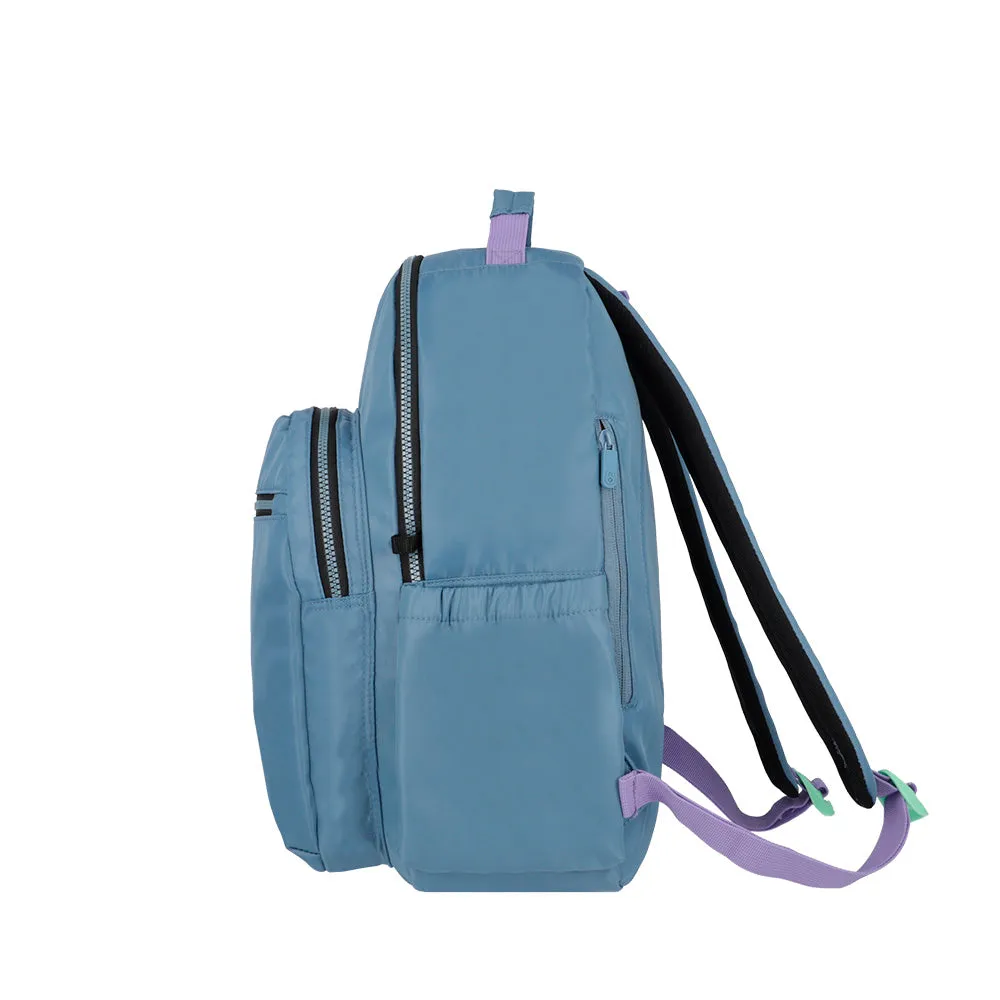 Morral para laptop 15 de mujer Maryland azul