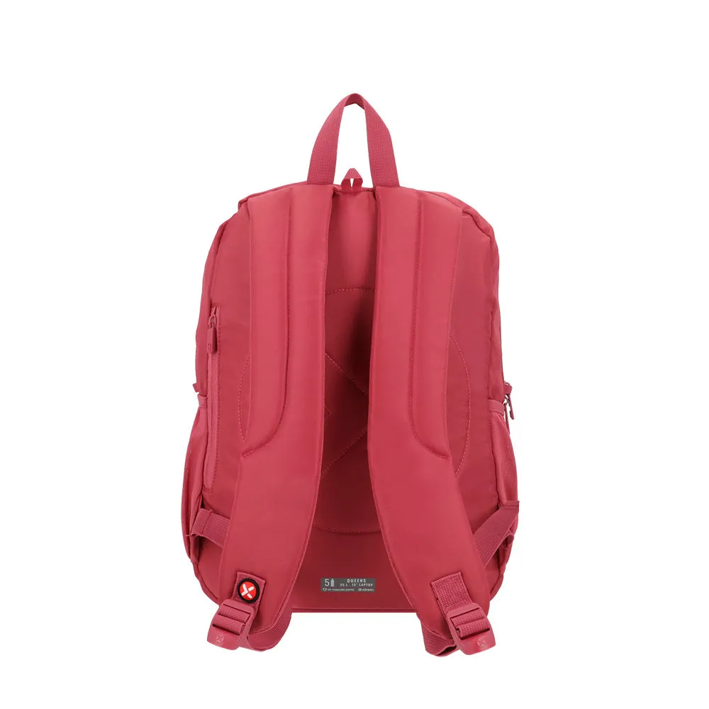 Morral para laptop 15 de mujer Queens rosado