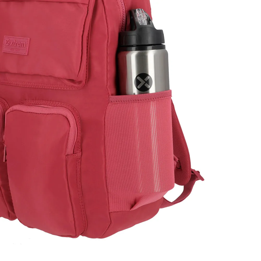 Morral para laptop 15 de mujer Queens rosado