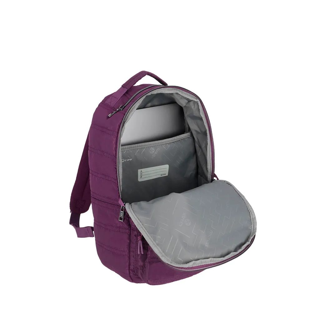 Morral para laptop 15 de mujer Vermont morado