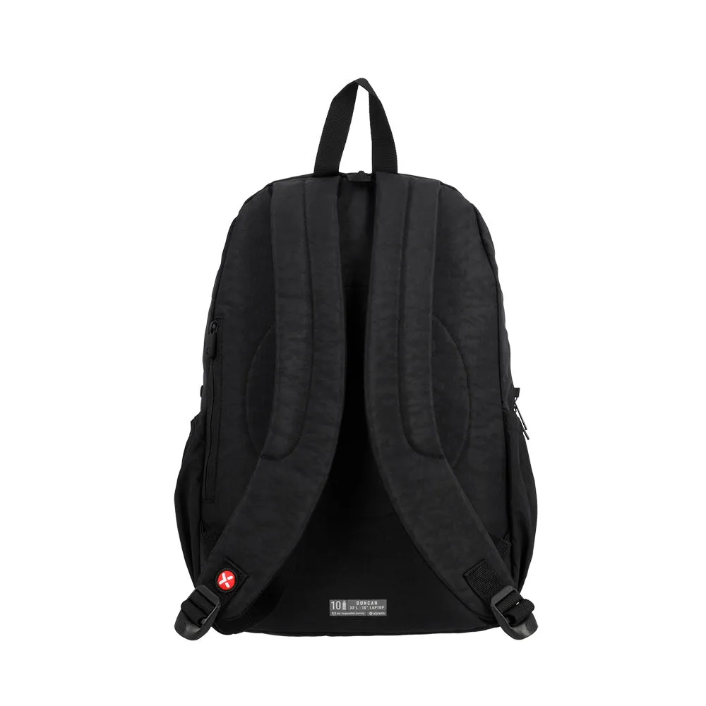 Morral para laptop 16 de mujer Duncan negro