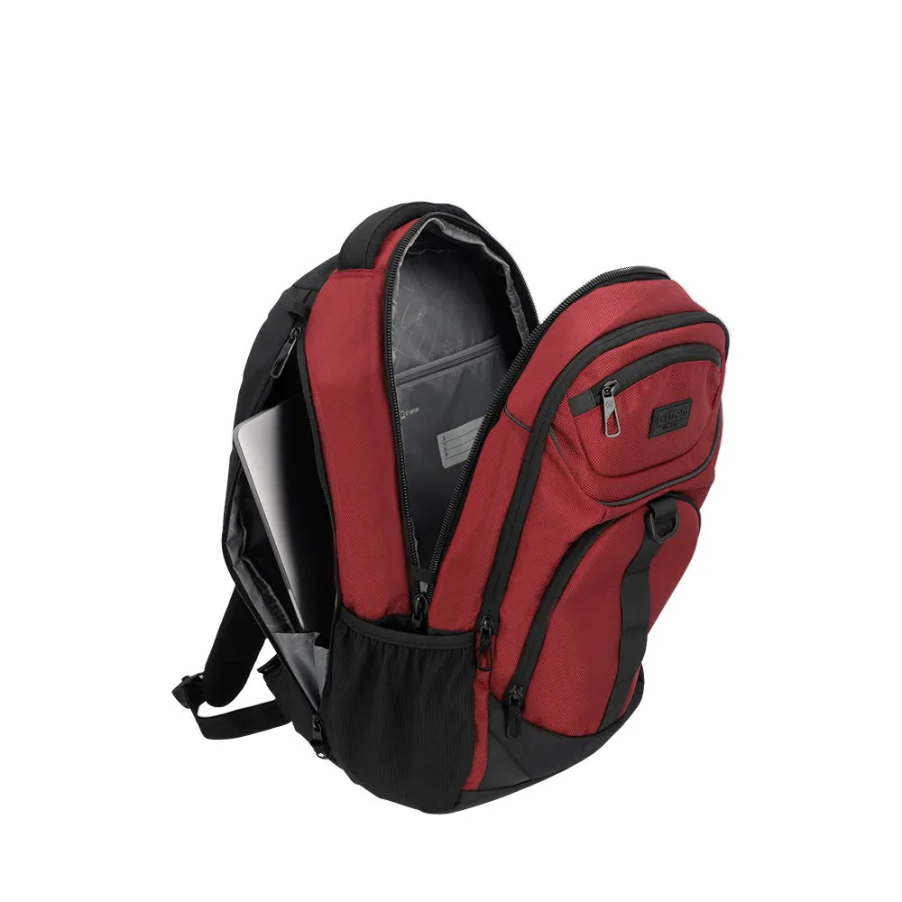 Morral para laptop 17 de hombre West rojo