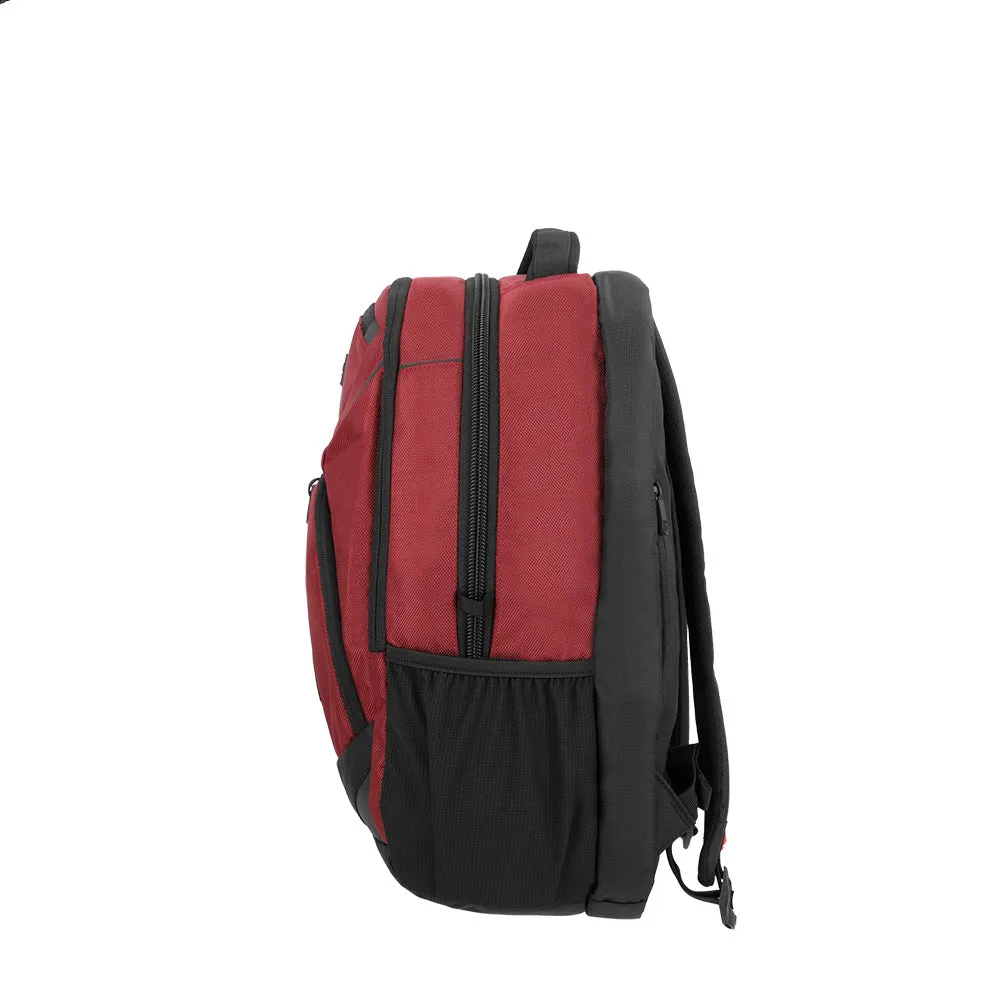 Morral para laptop 17 de hombre West rojo
