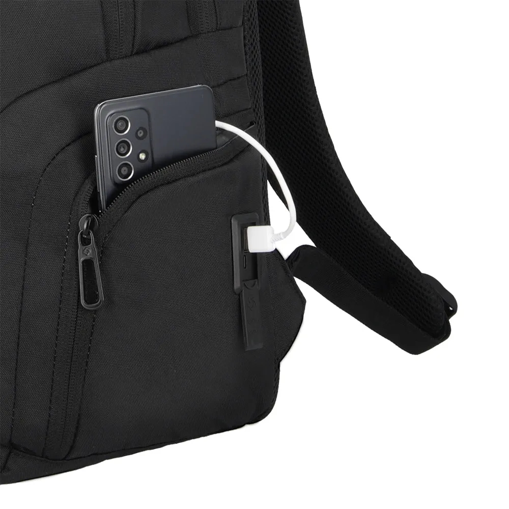 Morral para laptop mujer Acceleration Juliette negro 17
