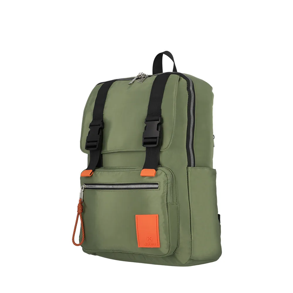 Morral para laptop mujer Lexie verde 14.1