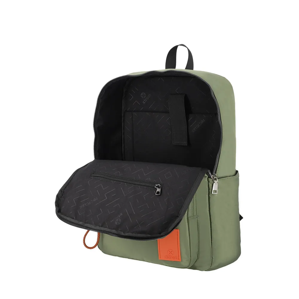 Morral para laptop mujer Lexie verde 14.1